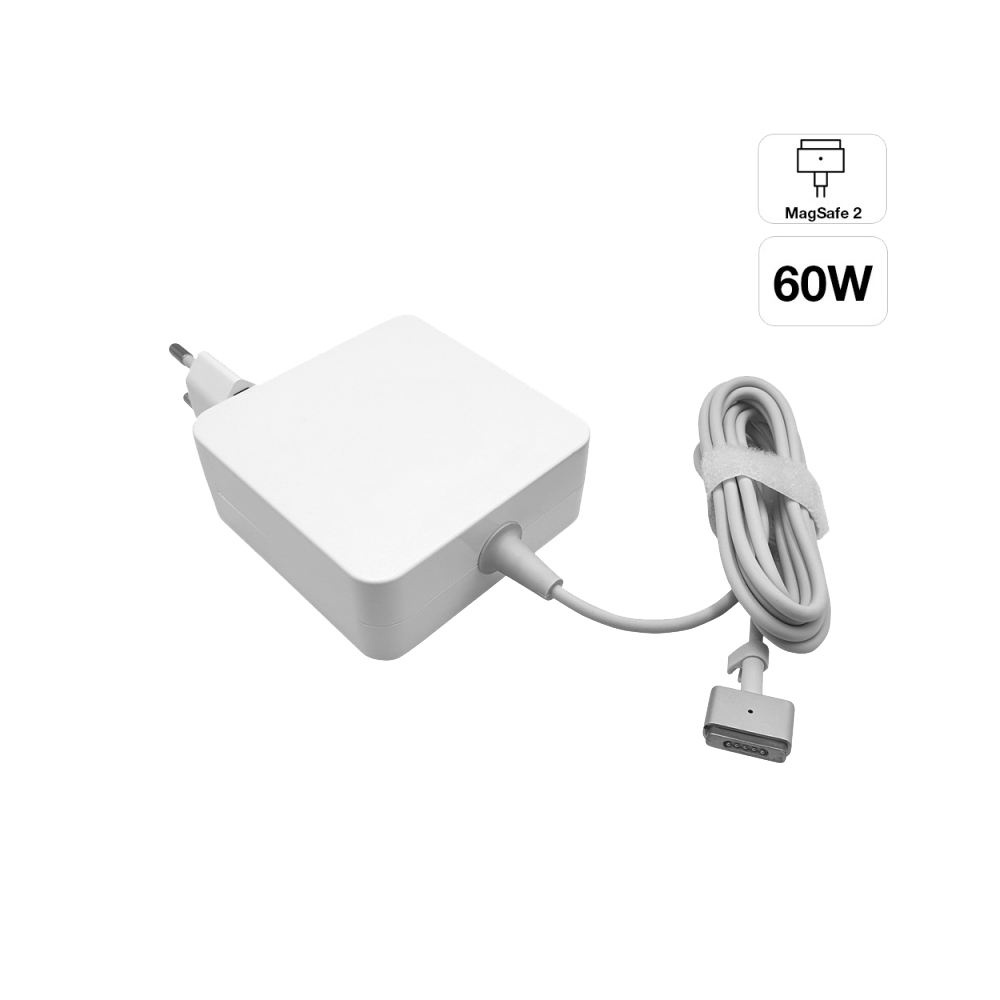 Chargeur Compatible Macbook connectique MagSafe 2  - puissance 60W