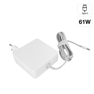 Chargeur Compatible Macbook connectique Type-C  - puissance 61W