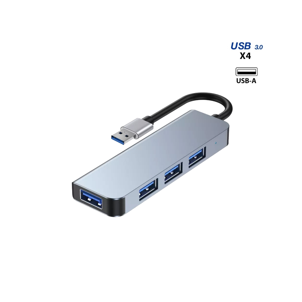 Hub USB-A avec 4 ports USB 3.0